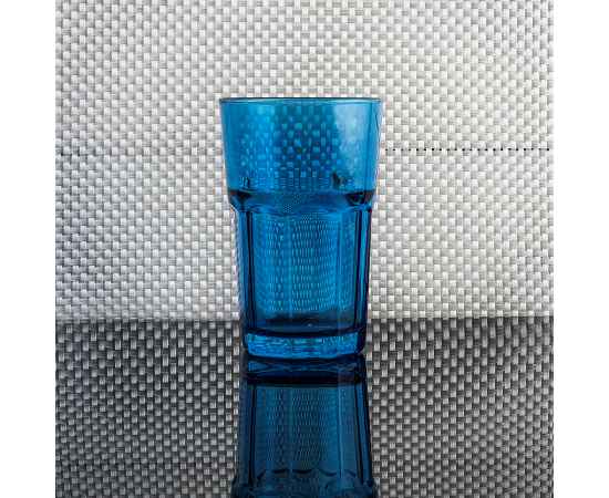 Стакан GLASS, синий, 320 мл, стекло, Цвет: синий, изображение 2