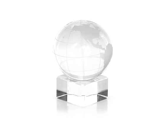 Стела WORLD в подарочной коробке, 6x10x6см, стекло, Цвет: прозрачный, изображение 3