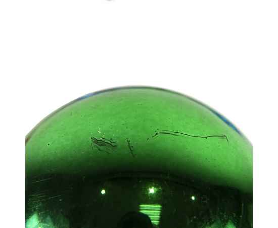 Шар новогодний Gloss, диаметр 8 см., пластик, зеленый, Цвет: зеленый, изображение 6