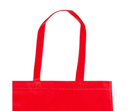 Сумка для покупок 'JAZZIN', красный, 40 x 36 см, 100% полиэстер, 80г/м2, Цвет: красный, изображение 3