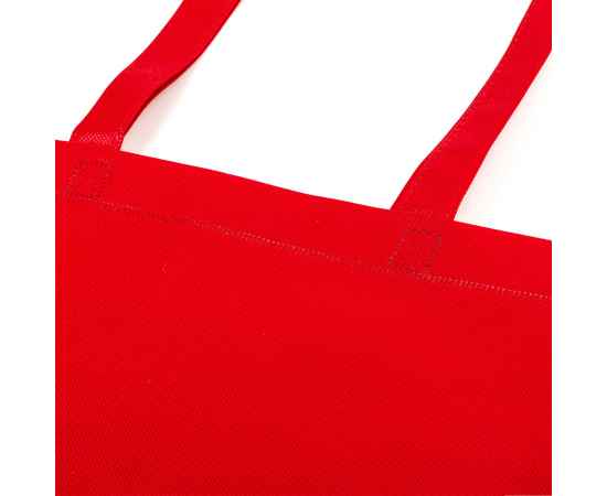 Сумка для покупок 'JAZZIN', красный, 40 x 36 см, 100% полиэстер, 80г/м2, Цвет: красный, изображение 4
