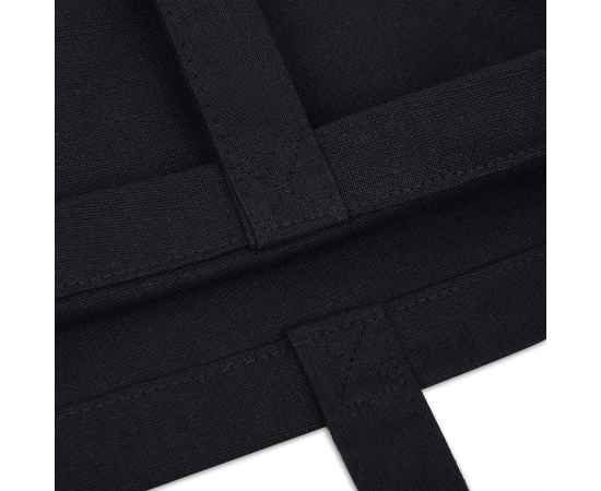 Сумка для покупок MALL, чёрный, 100% хлопок, 220 гр/м2, 38x42 см, Цвет: черный, изображение 2