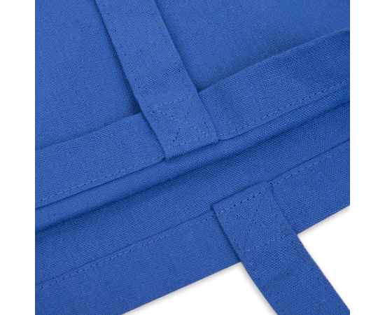 Сумка для покупок MALL, ярко-синий, 100% хлопок, 220 гр/м2, 38x42 см, Цвет: ярко-синий, изображение 2