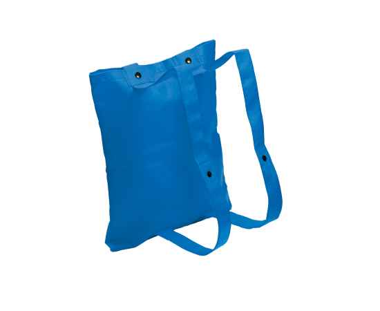Сумка-рюкзак 'Slider', синий, 36,7*40,8 см, материал нетканый 80г/м2, Цвет: синий, изображение 5