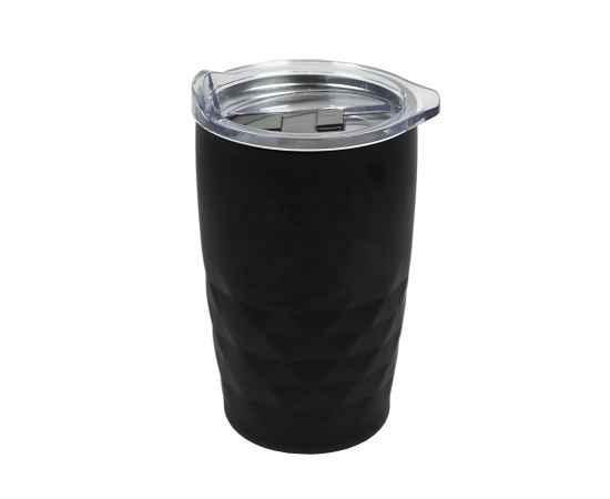 Термокружка вакуумная 'Cristal', черный, 350 мл, металл, стекло, Цвет: Чёрный, изображение 5