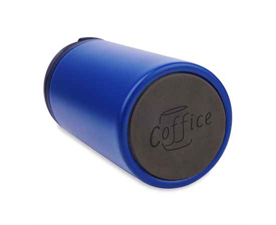 Термокружка CAN, 300мл. синий, нержавеющая сталь, пластик, Цвет: синий, изображение 4