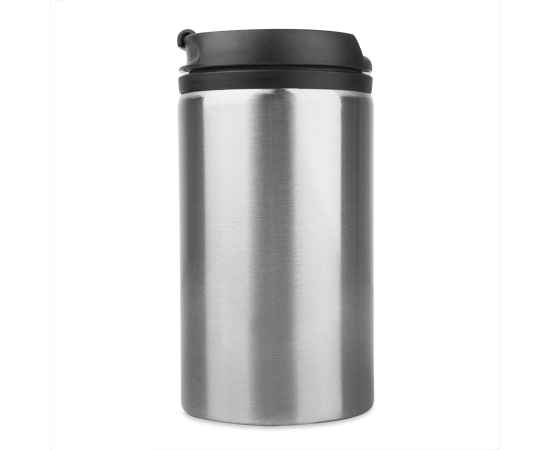 Термокружка CAN, 300мл. серебристый, нержавеющая сталь, пластик, Цвет: серебристый, изображение 2