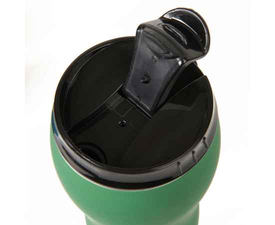 Термокружка вакуумная  'Velvet',  380 мл, зеленый, металл/пластик, Цвет: зеленый, изображение 2