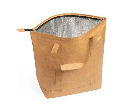 Термо-сумка 'Saban', светло-коричневый, 43x33x14 см, 100% бумага, Цвет: светло-коричневый, изображение 2