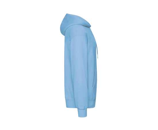 Толстовка мужская 'Hooded Sweat', небесно-голубой_2XL, 80% х/б, 20% п/э, 280 г/м2, изображение 3
