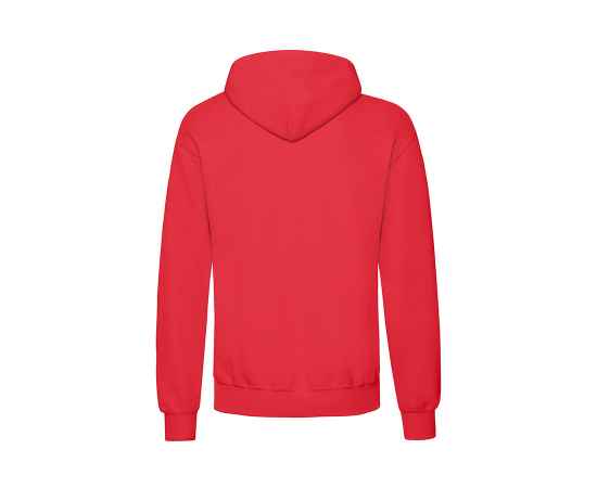 Толстовка мужская 'Hooded Sweat', красный_M, 80% х/б, 20% п/э, 280 г/м2, Цвет: красный, изображение 2