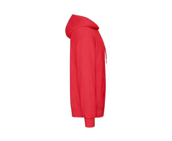 Толстовка мужская 'Hooded Sweat', красный_M, 80% х/б, 20% п/э, 280 г/м2, Цвет: красный, изображение 3