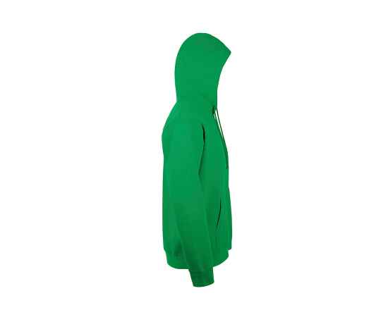 Толстовка мужская с капюшоном SNAKE, ярко-зеленый, XL, 50% хлопок, 50% полиэстер, 280 г/м2, Цвет: зеленый, Размер: XL, изображение 3