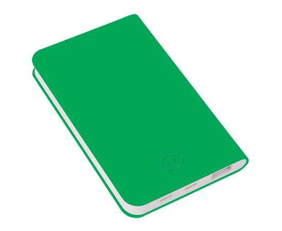 Универсальный аккумулятор 'Silki' (5000mAh),зеленый, 7,5х12,1х1,1см, искусственная кожа,плас, Цвет: зеленый, изображение 2