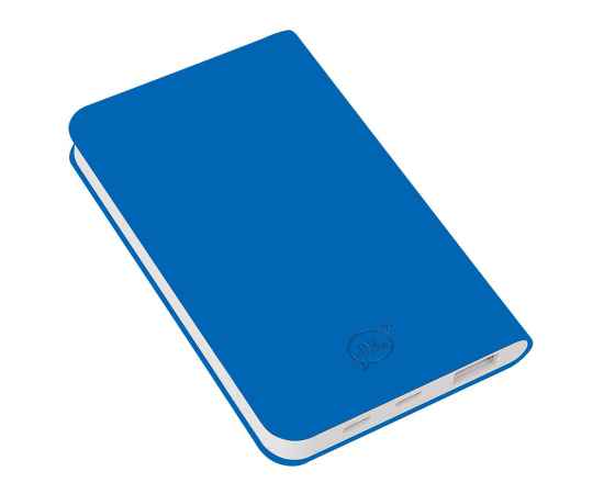 Универсальный аккумулятор 'Silki' (5000mAh),синий, 7,5х12,1х1,1см, искусственная кожа,пласти, Цвет: синий, изображение 2