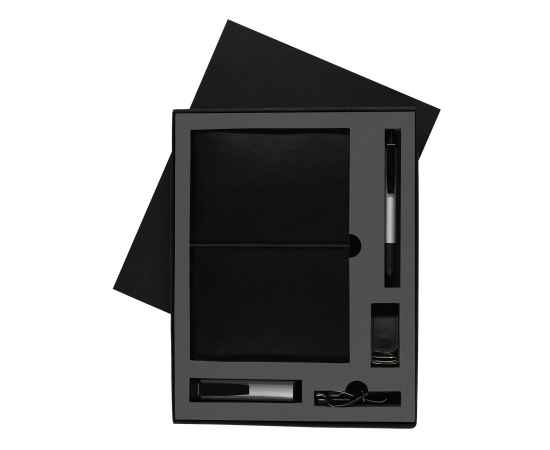 Универсальный аккумулятор 'Tower' (2200mAh), 10,3х2,5х2,8 см,пластик, металл, шт, Цвет: серебристый, черный, изображение 2