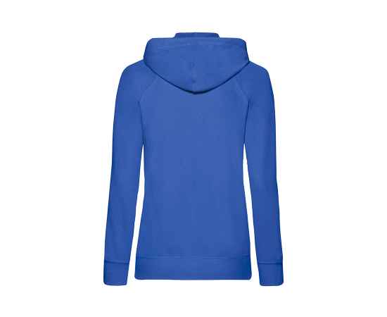 Толстовка без начеса 'Ladies Lightweight Hooded Sweat', ярко-синий, XS, 80% х/б 20% полиэстер, 240 г, Цвет: ярко-синий, Размер: XS, изображение 2