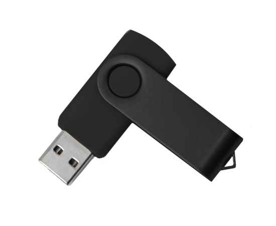 USB flash-карта DOT (16Гб), черный, 5,8х2х1,1см, пластик, металл, Цвет: черный, изображение 2