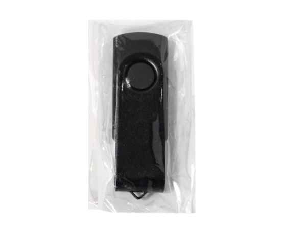 USB flash-карта DOT (16Гб), черный, 5,8х2х1,1см, пластик, металл, Цвет: черный, изображение 3