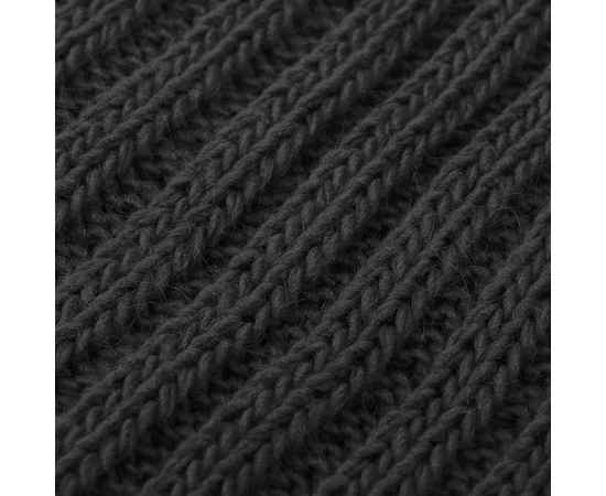 Набор подарочный НАСВЯЗИ©: шапка, шарф,  варежки, носки, черный, Цвет: черный, изображение 2