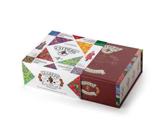 Набор Сугревъ в картонной коробке с 4-я чаями, Цвет: разные цвета, Размер: 15 х 15 х 6,5 см, изображение 3