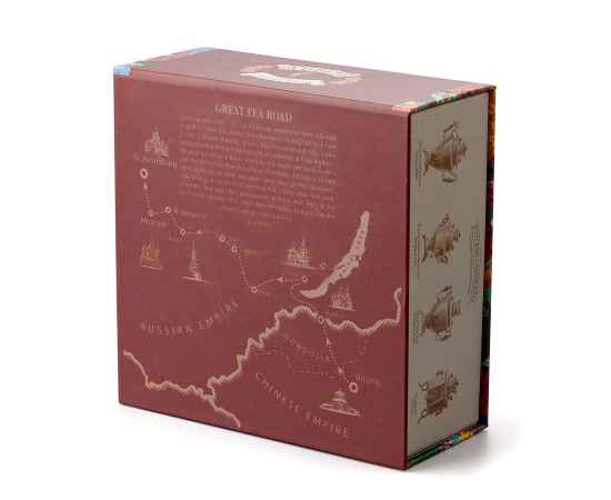 Набор Сугревъ в картонной коробке с 4-я чаями, Цвет: разные цвета, Размер: 15 х 15 х 6,5 см, изображение 6