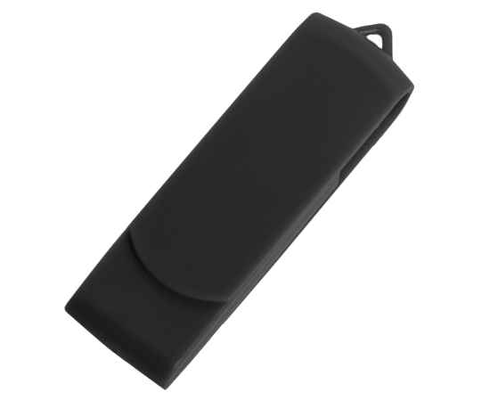 USB flash-карта SWING (16Гб), черный, 6,0х1,8х1,1 см, пластик, Цвет: черный, изображение 2