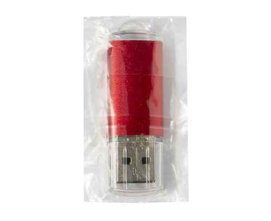 USB flash-карта ASSORTI (32Гб), красная, 5,8х1,7х0,8 см, металл, Цвет: красный, изображение 4