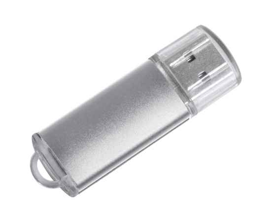 USB flash-карта ASSORTI (32Гб), серебристая, 5,8х1,7х0,8, металл, Цвет: серебристый, изображение 3