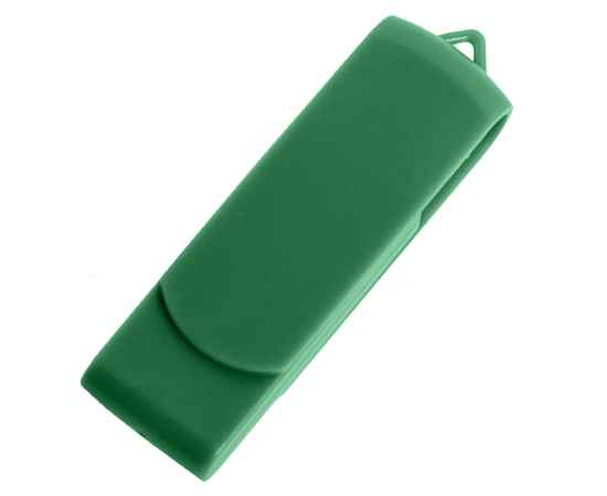 USB flash-карта SWING (16Гб), зеленый, 6,0х1,8х1,1 см, пластик, Цвет: зеленый, изображение 2