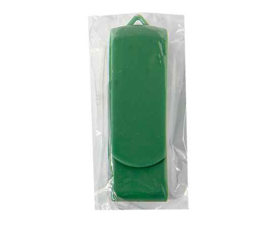 USB flash-карта SWING (16Гб), зеленый, 6,0х1,8х1,1 см, пластик, Цвет: зеленый, изображение 3