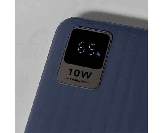 Универсальный аккумулятор OMG Wave 10 (10000 мАч), синий, 14,9х6.7х1,6 см, Цвет: синий, изображение 5