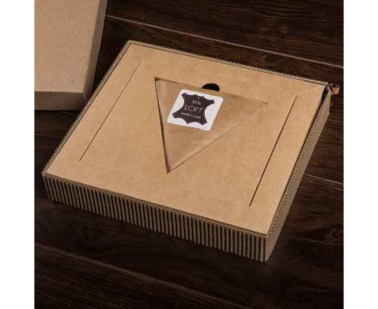 Набор подарочный LOFT: портмоне и чехол для наушников, коричневый, Цвет: коричневый, изображение 9