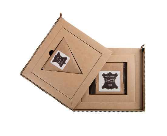 Набор подарочный LOFT: портмоне и чехол для наушников, коричневый, Цвет: коричневый, изображение 13