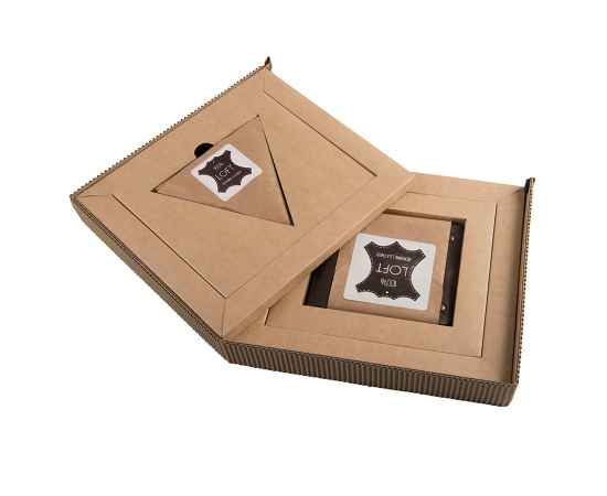Набор подарочный LOFT: портмоне и чехол для наушников, коричневый, Цвет: коричневый, изображение 14