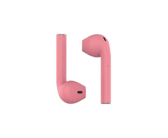 Наушники беспроводные с зарядным боксом TWS AIR SOFT, цвет розовый, Цвет: розовый, изображение 4