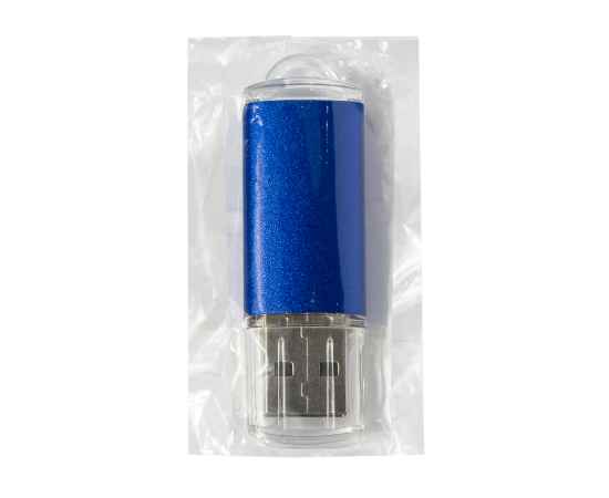 USB flash-карта 'Assorti' (8Гб), синяя,  5,8х1,7х0,8 см, металл, Цвет: синий, изображение 3