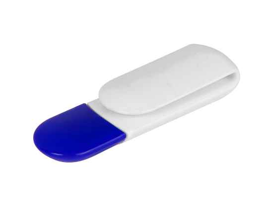USB flash-карта 'Alma' (8Гб),белый с синим, 6х2х1,5см,пластик, Цвет: белый, синий, изображение 2