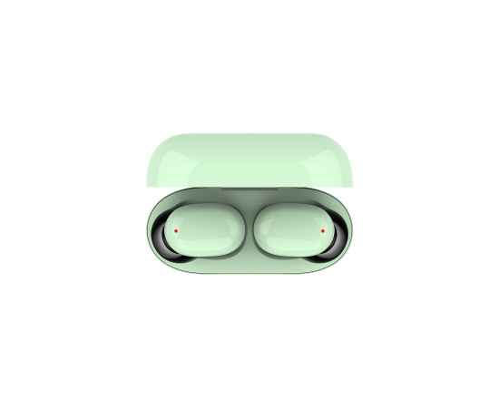 Наушники беспроводные Hiper TWS SAMUN, зеленые, Цвет: зеленый, изображение 2
