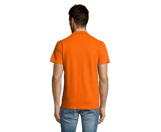 Рубашка поло мужская Summer 170 оранжевая, размер XXL, Цвет: оранжевый, Размер: XS, изображение 6