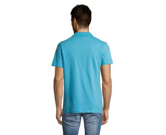 Рубашка поло мужская Summer 170 бирюзовая, размер S, изображение 6