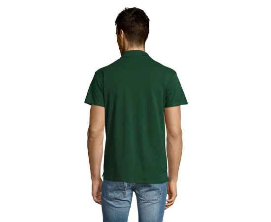 Рубашка поло мужская Summer 170 темно-зеленая, размер S, изображение 6