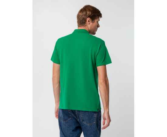 Рубашка поло мужская Summer 170 ярко-зеленая, размер XS, Цвет: зеленый, Размер: XS, изображение 6