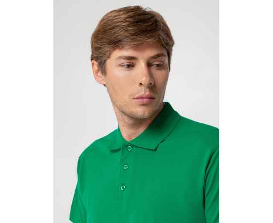 Рубашка поло мужская Summer 170 ярко-зеленая, размер XS, Цвет: зеленый, Размер: XS, изображение 7