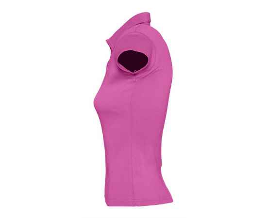 Рубашка поло женская без пуговиц Pretty 220, ярко-розовая G_1835.561, Цвет: розовый, Размер: S, изображение 3