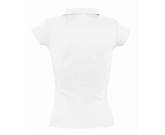 Рубашка поло женская без пуговиц Pretty 220, белая G_1835.603, Цвет: белый, Размер: L, изображение 2