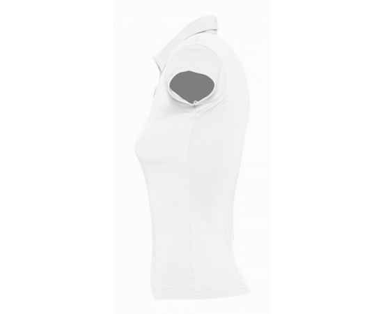 Рубашка поло женская без пуговиц Pretty 220, белая G_1835.603, Цвет: белый, Размер: L, изображение 3