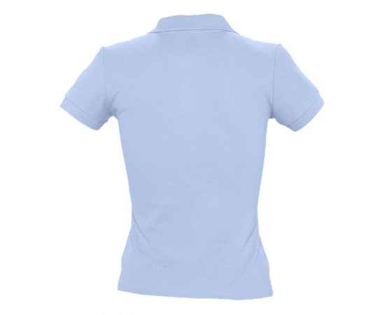 Рубашка поло женская People 210, голубая G_1895.141, Цвет: голубой, Размер: S, изображение 2