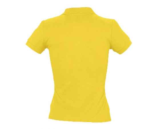 Рубашка поло женская People 210, желтая G_1895.801, Цвет: желтый, Размер: S, изображение 2