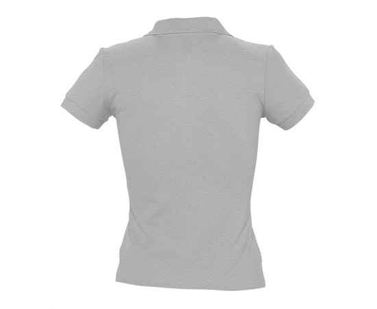 Рубашка поло женская People 210, серый меланж G_1895.111, Цвет: серый, серый меланж, Размер: S, изображение 2